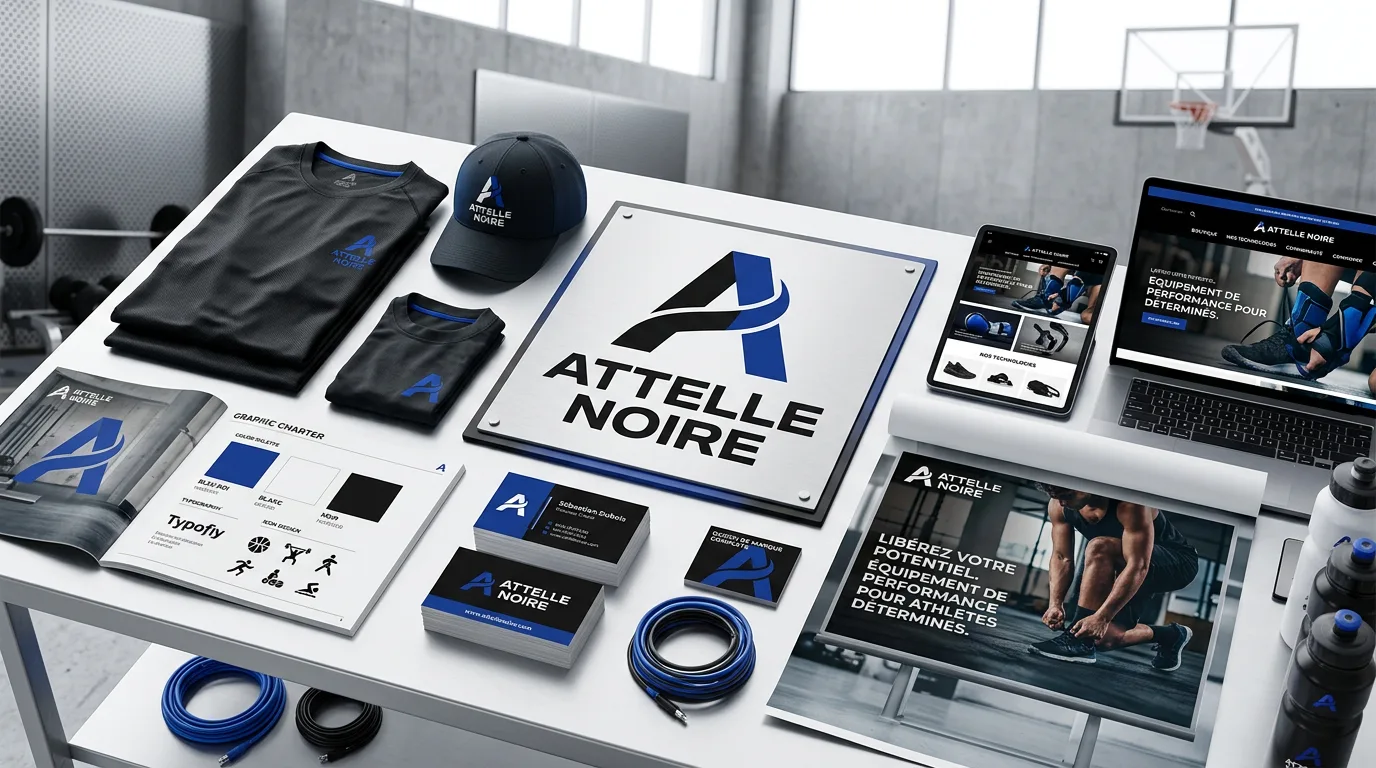 Solution branding exclusive : logo, charte graphique et identité de marque pour TPE/PME
