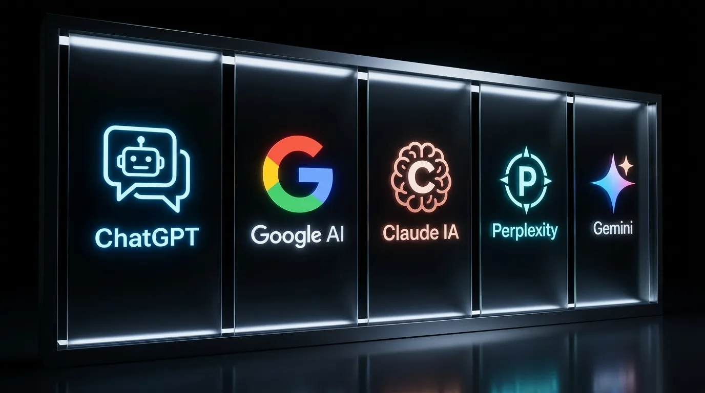 Accompagnement GEO : votre entreprise citée par Google IA, ChatGPT et Claude